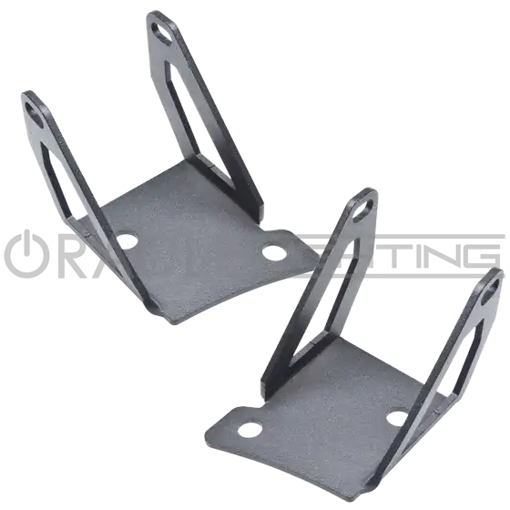 Jeep JK Single Light Mounting Pillar Brackets (Pair)