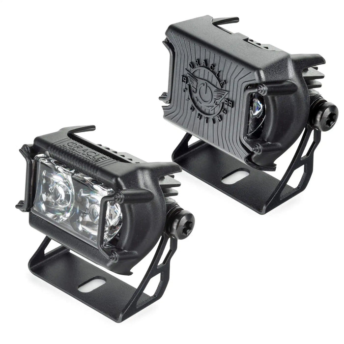 ORACLE Lighting 2015-2023 Ford F-150 A-Pillar Hood Mount Brackets w/ VEGA™ Series 2 Spotlights