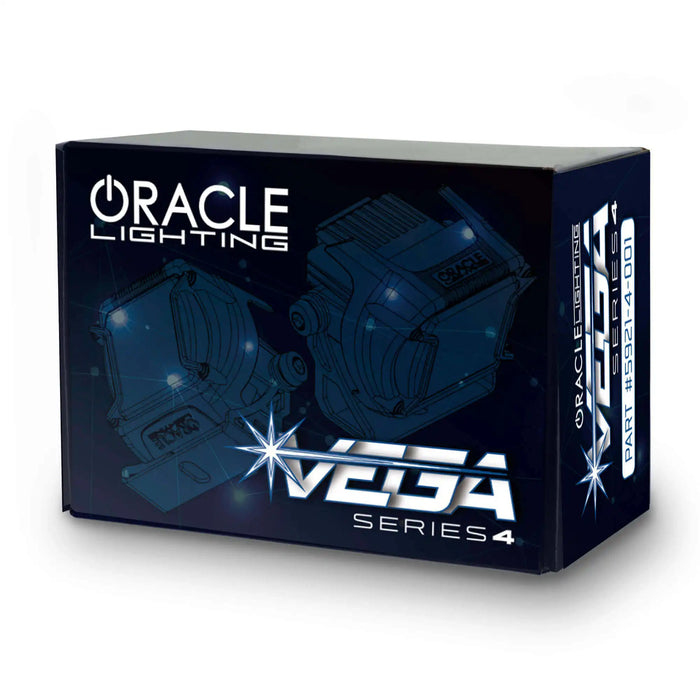 ORACLE Lighting 2015-2023 Ford F-150 A-Pillar Hood Mount Brackets w/ VEGA™ Series 4 Spotlights