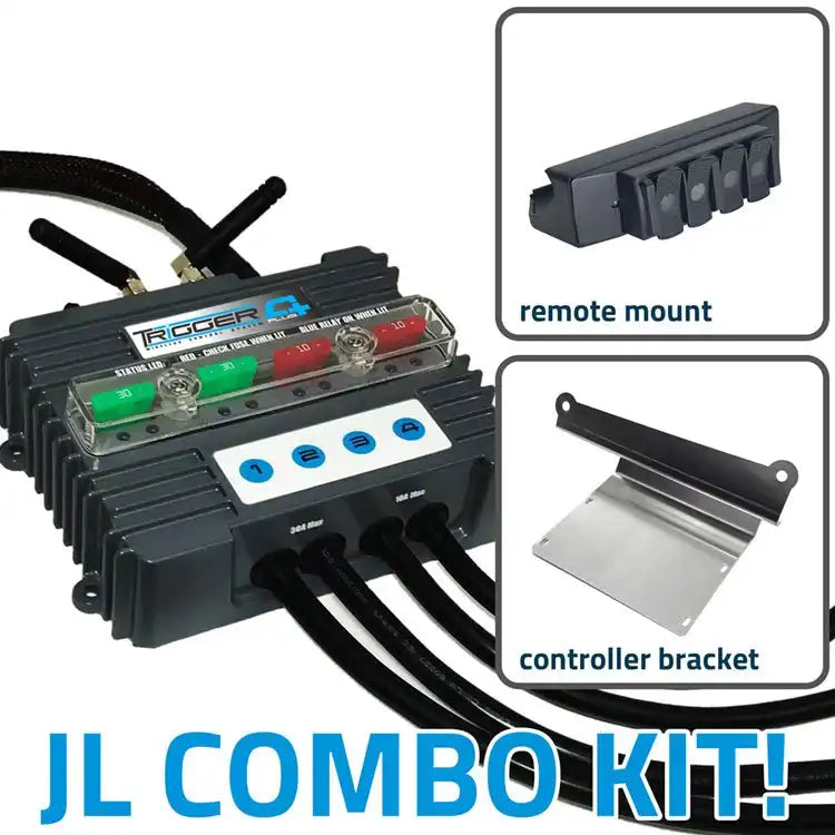 TRIGGER 4 PLUS Wireless Accessory Control System COMBO KIT - Jeep JL and JT