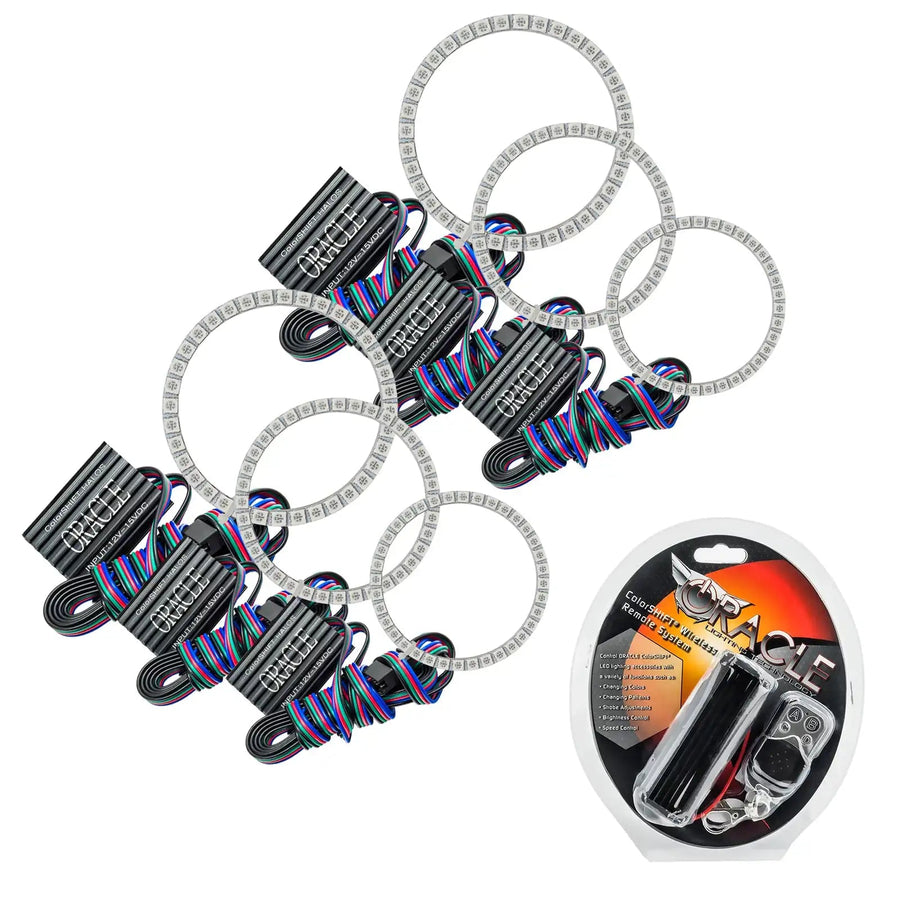2004-2007 Acura TSX LED Headlight Halo Kit with RF Controller.
