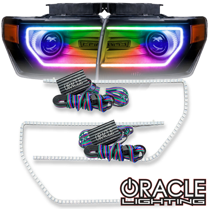 ORACLE Lighting 2009-2014 Ford F-150/Raptor LED Perimeter Headlight Halo Kit