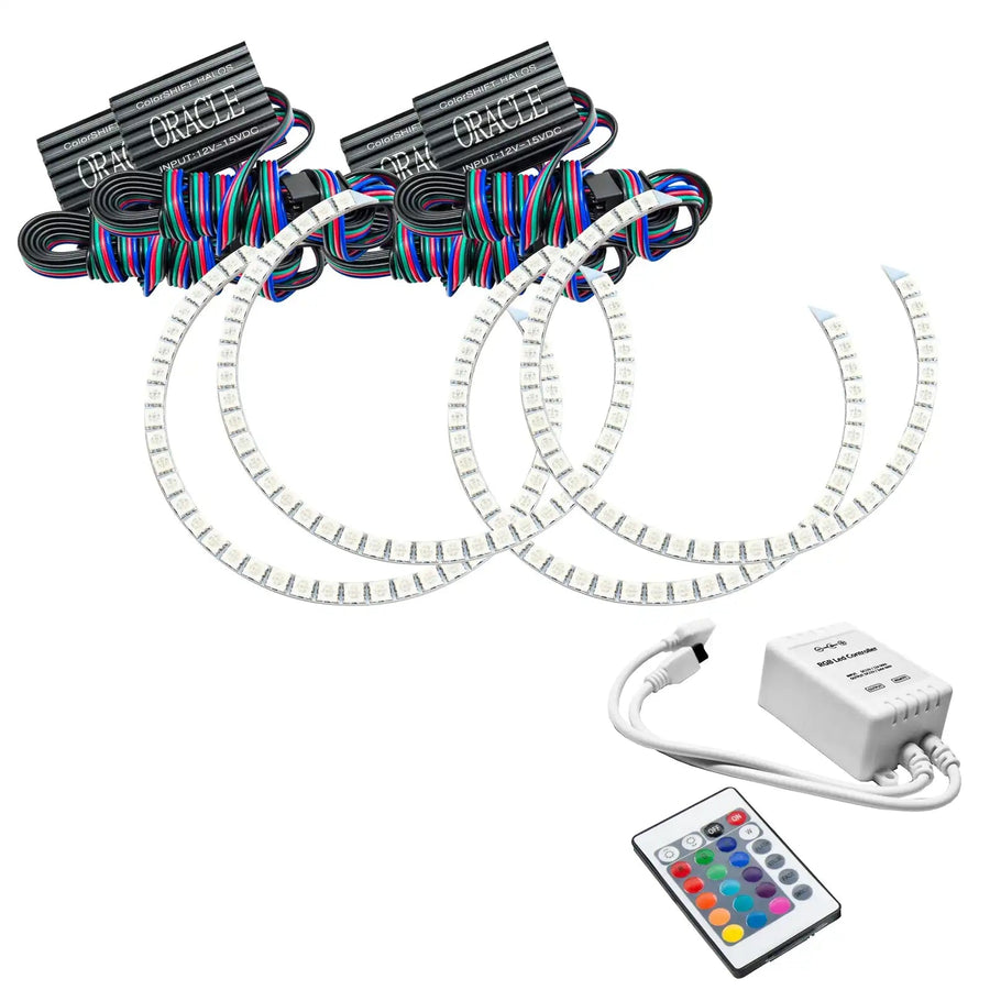 2002-2004 Acura RSX/Type S LED Headlight Halo Kit with Simple Controller.