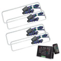 2005-2007 Ford F-250/F-350 Super Duty LED Headlight Halo Kit with 2.0 Controller.