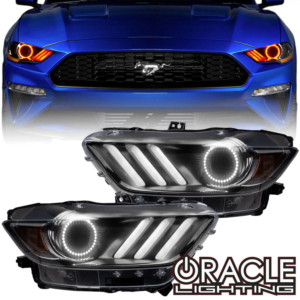 マルチカラー デーモンアイキット 2015-2017 Ford Mustang マルチカラー デーモンアイキット 2015-2017 Ford Mustang