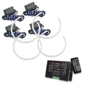 1999-2004 Jeep Grand Cherokee LED Headlight Halo Kit with 2.0 Controller.