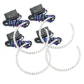 2008-2014 Dodge Challenger Standard Mount LED Headlight Halo Kit - ColorSHIFT Halos