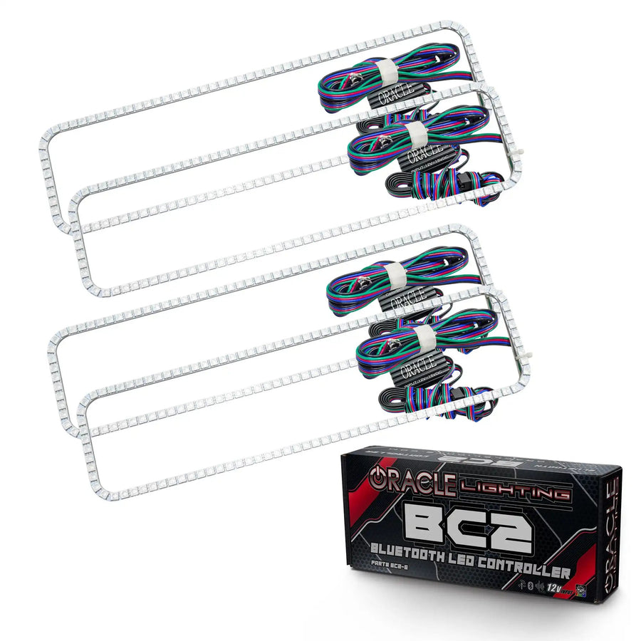 ORACLE Lighting 1988-1998 GMC Sierra LED Dual Headlight Halo Kit