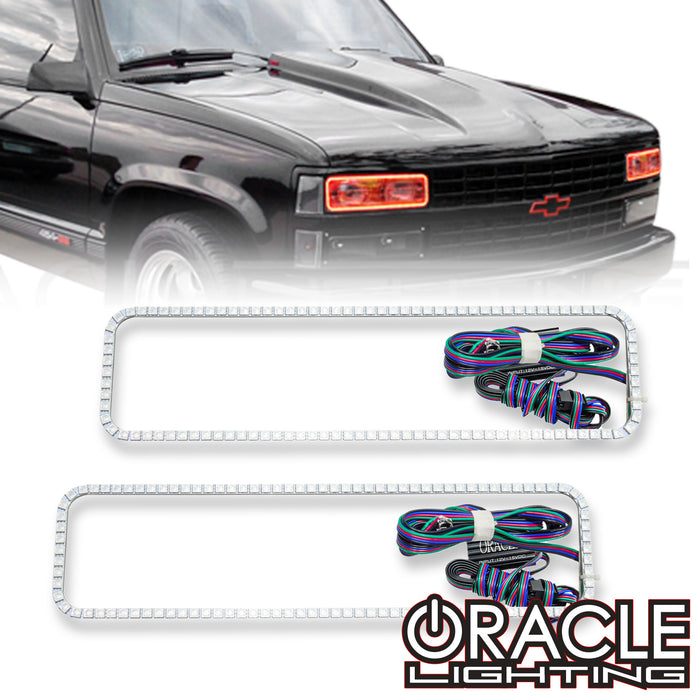 ORACLE Lighting 1995-2000 Chevrolet Tahoe LED Headlight Halo Kit