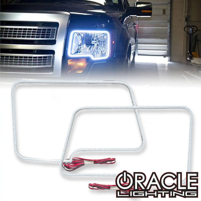 2009-2014 Ford F150/Raptor ORACLE Dynamic ColorSHIFT Headlight Halo Kit