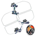 2011-2016 Ford F-250/F-350 Super Duty ColorSHIFT Headlight Halo Kit (Square Ring Design)