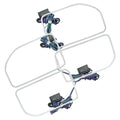2011-2016 Ford F-250/F-350 Super Duty ColorSHIFT Headlight Halo Kit (Square Ring Design)