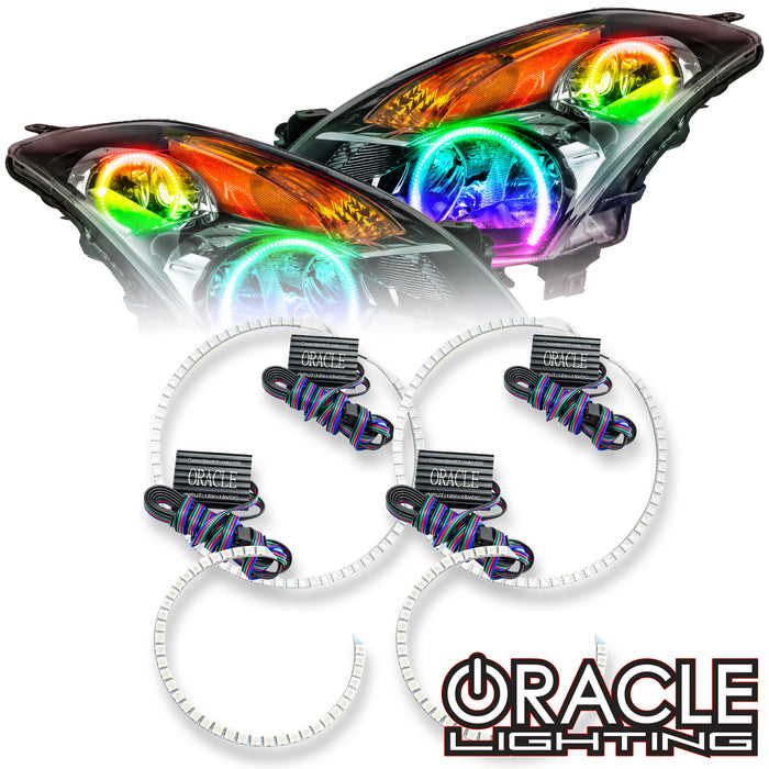 Headlight Set For 2007-2009 Nissan Altima - Halogen, Driver And Passenger Side (DOT/SAE)