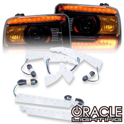 2014-2015 GMC Sierra ColorSHIFT Headlight DRL Upgrade Kit