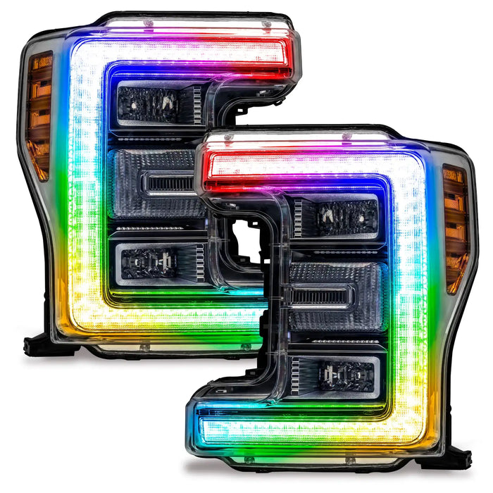 2017-2019 Ford F-250 /F-350 Superduty ColorSHIFT Headlight DRL Upgrade Kit