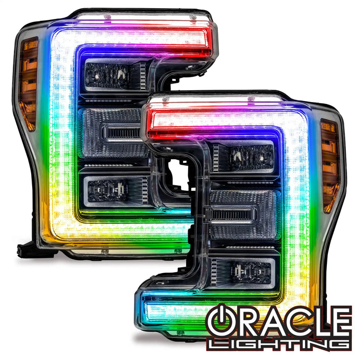 2017-2019 Ford F-250 /F-350 Superduty ColorSHIFT Headlight DRL Upgrade Kit