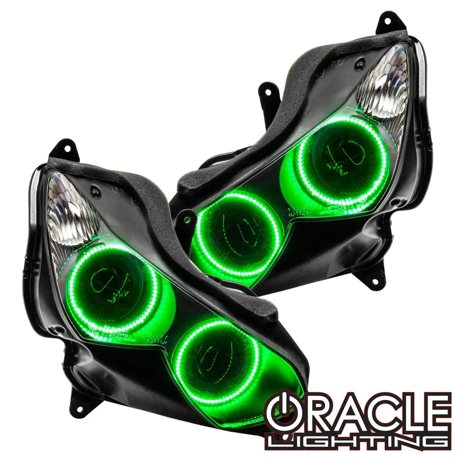 2007-2015 Kawasaki ZX-14R LED Headlight Halo Kit | ORACLE – ORACLE
