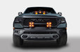 Ram TRX with spotlights on glowing amber