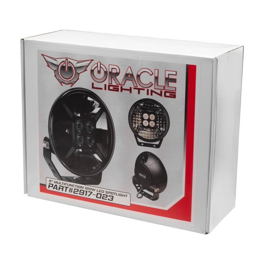 Retail packaging for multifunction LED spotlight
