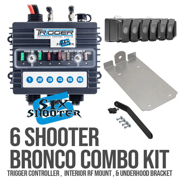 ORACLE Lighting TRIGGER 6 SHOOTER Controller Ford Bronco 2021+ Combo Kit