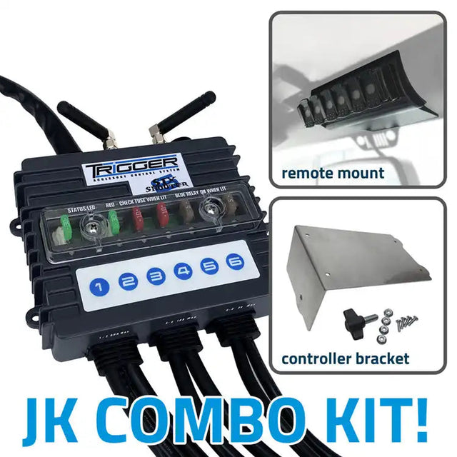 ORACLE Lighting TRIGGER 6 SHOOTER Controller Jeep JK Combo Kit