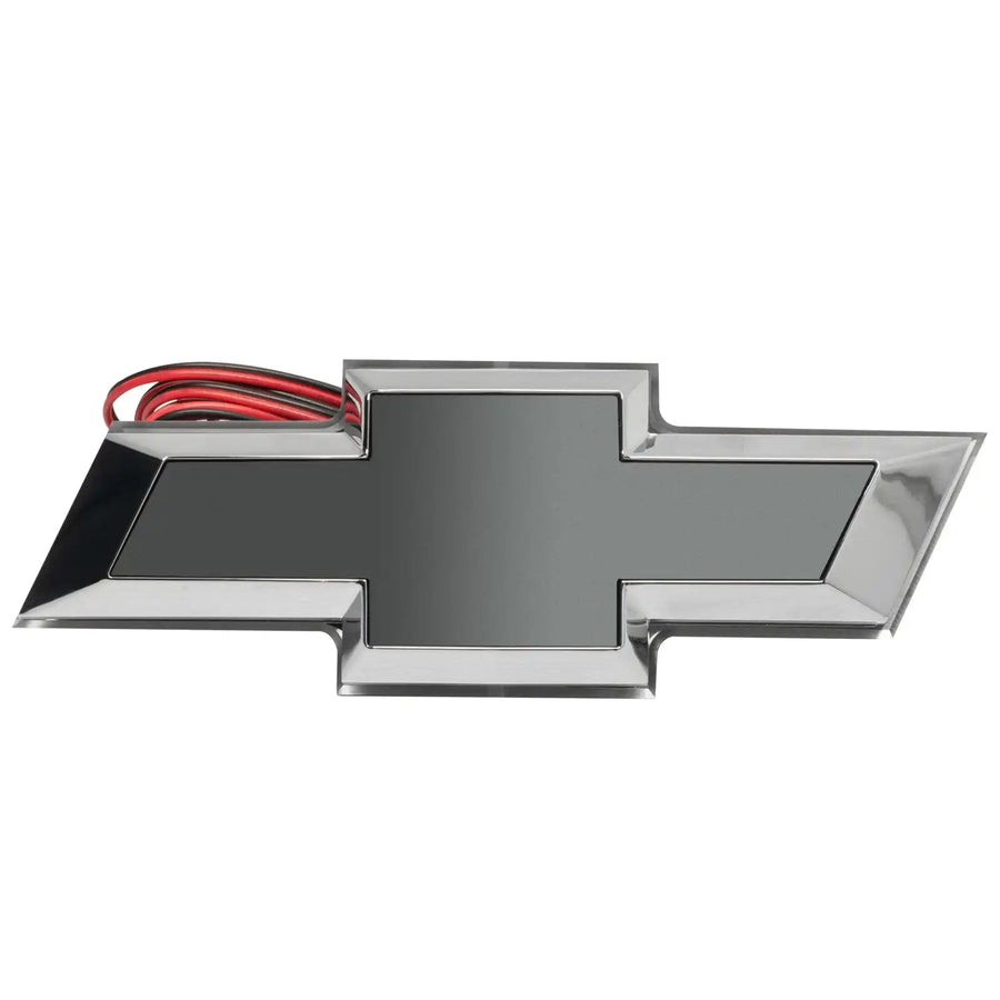 2010-2013 Chevrolet Camaro Illuminated LED Rear Bowtie Emblem with gray paint.