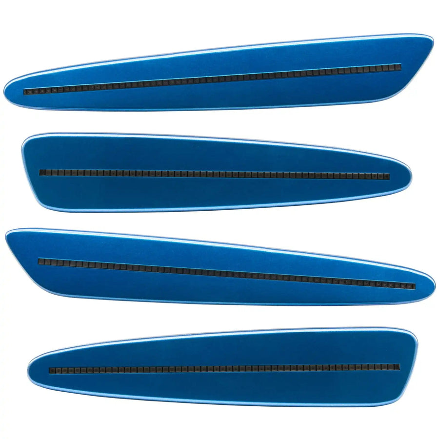 2005-2013 Chevrolet C6 Corvette Concept SMD Sidemarkers with sky blue paint and tinted lenses.