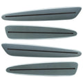 2005-2013 Chevrolet C6 Corvette Concept SMD Sidemarkers with silver paint and tinted lenses.