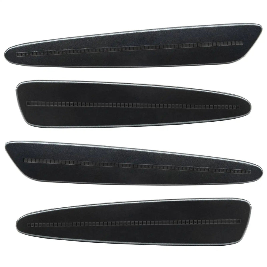 2005-2013 Chevrolet C6 Corvette Concept SMD Sidemarkers with dark gray metallic paint and tinted lenses.