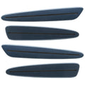 2005-2013 Chevrolet C6 Corvette Concept SMD Sidemarkers with silver blue paint and tinted lenses.