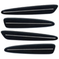 2005-2013 Chevrolet C6 Corvette Concept SMD Sidemarkers with navy blue paint and clear lenses.