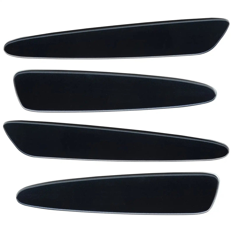 2005-2013 Chevrolet C6 Corvette Concept SMD Sidemarkers with navy blue paint and ghost lenses.