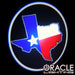 Texas Logo ORACLE GOBO LED Door Light Projector