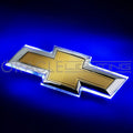2016-2019 Chevrolet Camaro Illuminated Rear Bowtie Emblem with blue LEDs.