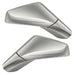 2005-2013 Chevrolet C6 Corvette Concept LED Side Mirrors painted silver.