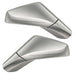 2005-2013 Chevrolet C6 Corvette Concept LED Side Mirrors painted silver.