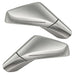 2005-2013 Chevrolet C6 Corvette Concept LED Side Mirrors painted silver.