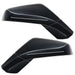 2005-2013 Chevrolet C6 Corvette Concept LED Side Mirrors painted metallic grey.