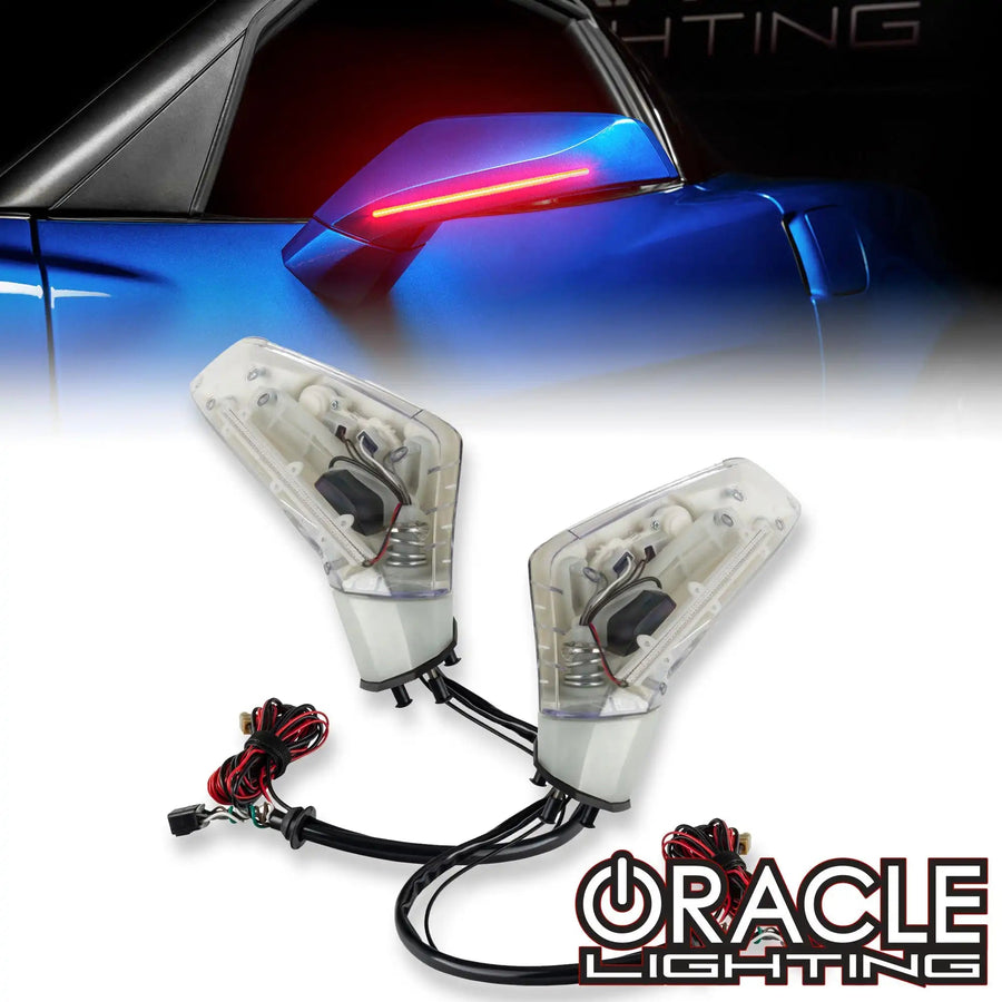 2005-2013 Chevrolet C6 Corvette Concept LED Side Mirrors