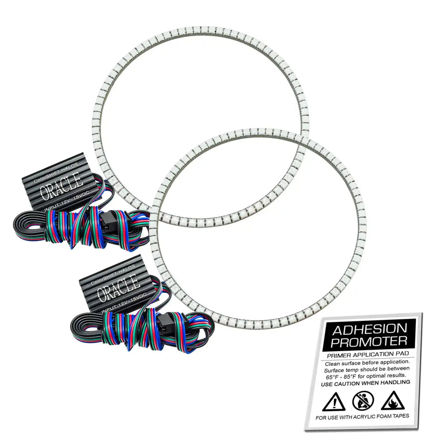 1997-2006 Jeep Wrangler TJ ORACLE LED Headlight Halo Kit- Waterproof Surface Mount