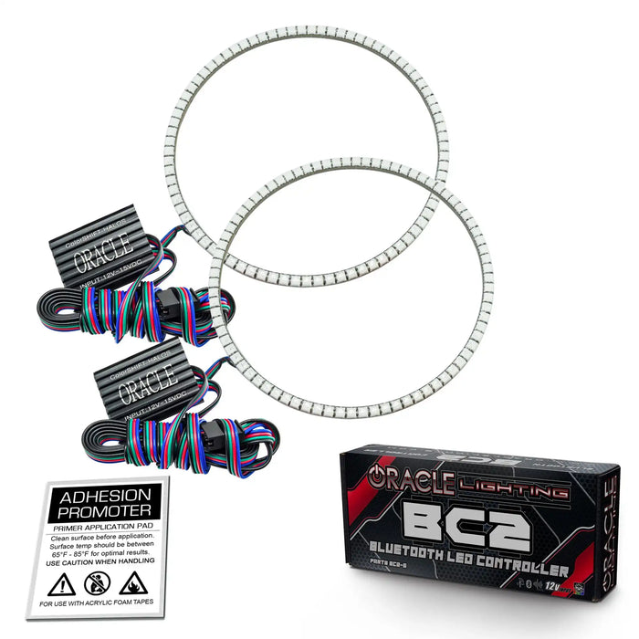 1997-2006 Jeep Wrangler TJ ORACLE LED Headlight Halo Kit- Waterproof Surface Mount