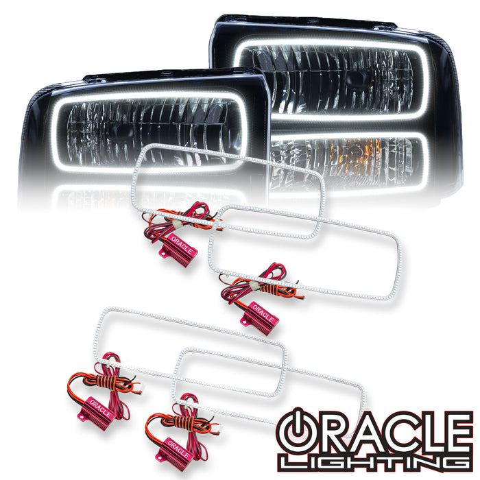 ORACLE Lighting 2005 Ford Excursion LED Headlight Halo Kit