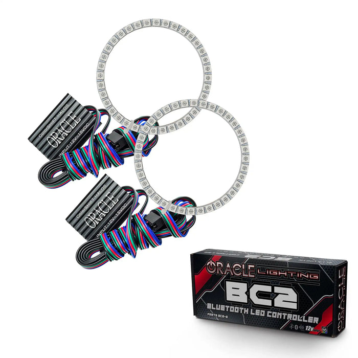 ORACLE Lighting 2008-2016 Mitsubishi EVO LED Headlight Halo Kit - Projector/HID