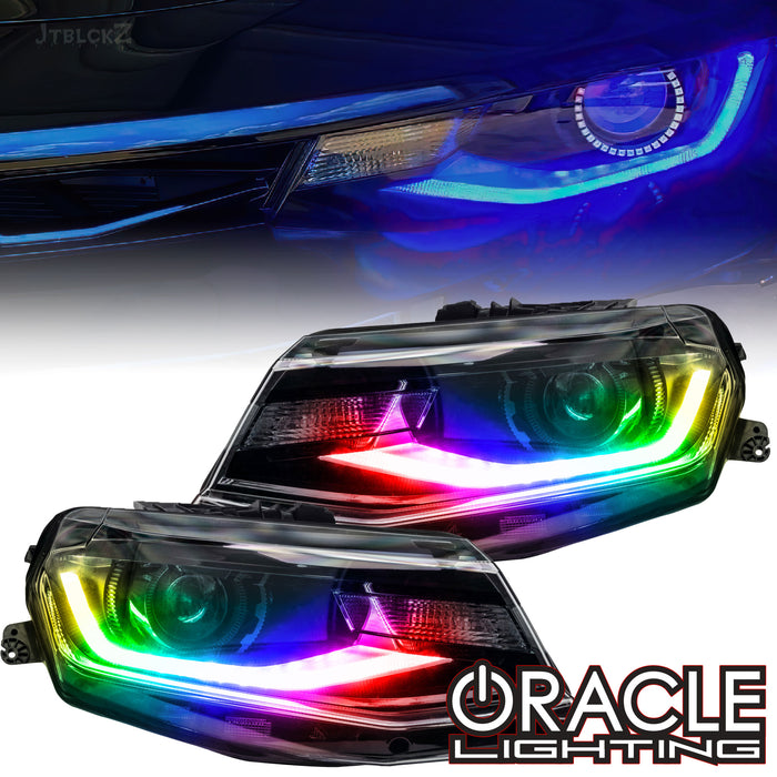 ORACLE Lighting 2016-2018 Chevrolet Camaro ColorSHIFT RGB+W Headlight DRL Upgrade Kit