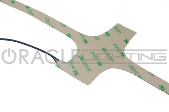 Rear view of 2013-2016 Dodge Dart ORACLE Illuminated Grill Crosshairs