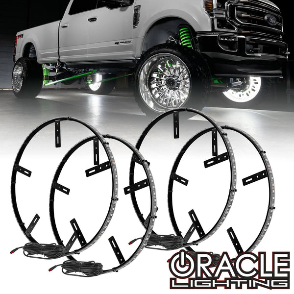 LED Illuminated Wheel Rings - ColorSHIFT® RGB+W | ORACLE Lighting
