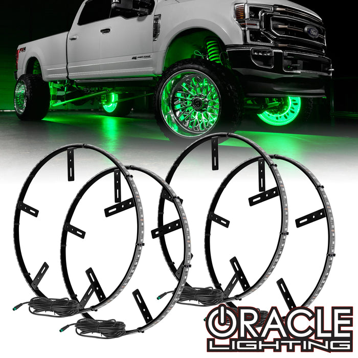 ORACLE Lighting LED Illuminated Wheel Rings - Single / Double Row LED