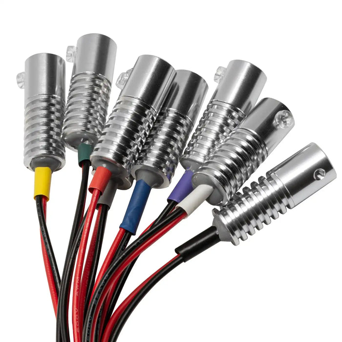 Multiple fiber optic light heads