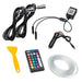 2 piece fiber optic kit.