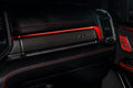 TRX interior dashboard with red LED lighting